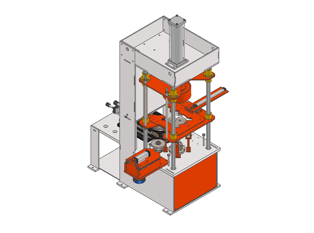 Beading Joggling Cleaning Machine for LPG Gas Cylinder