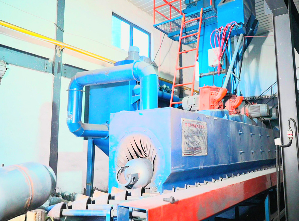 Shot Blasting Machine for LPG Cylinder Production Line