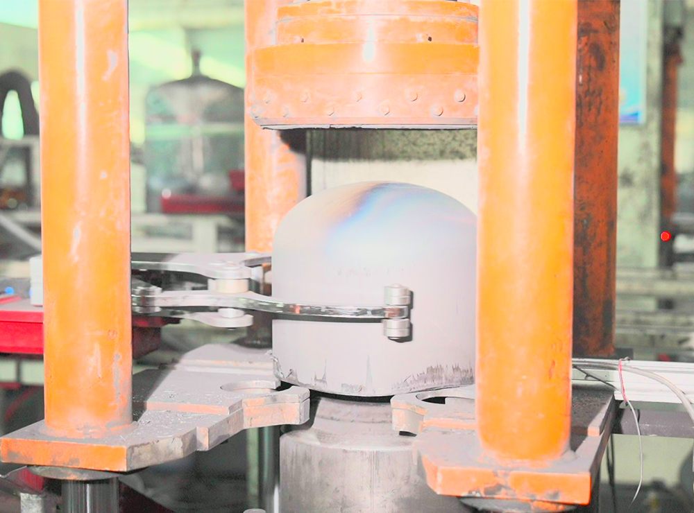 Edge Trimming Machine for LPG Cylinder Manufacturing